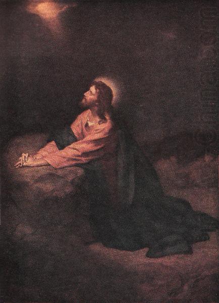Ludwig von Hofmann Christ in Gethsemane china oil painting image
